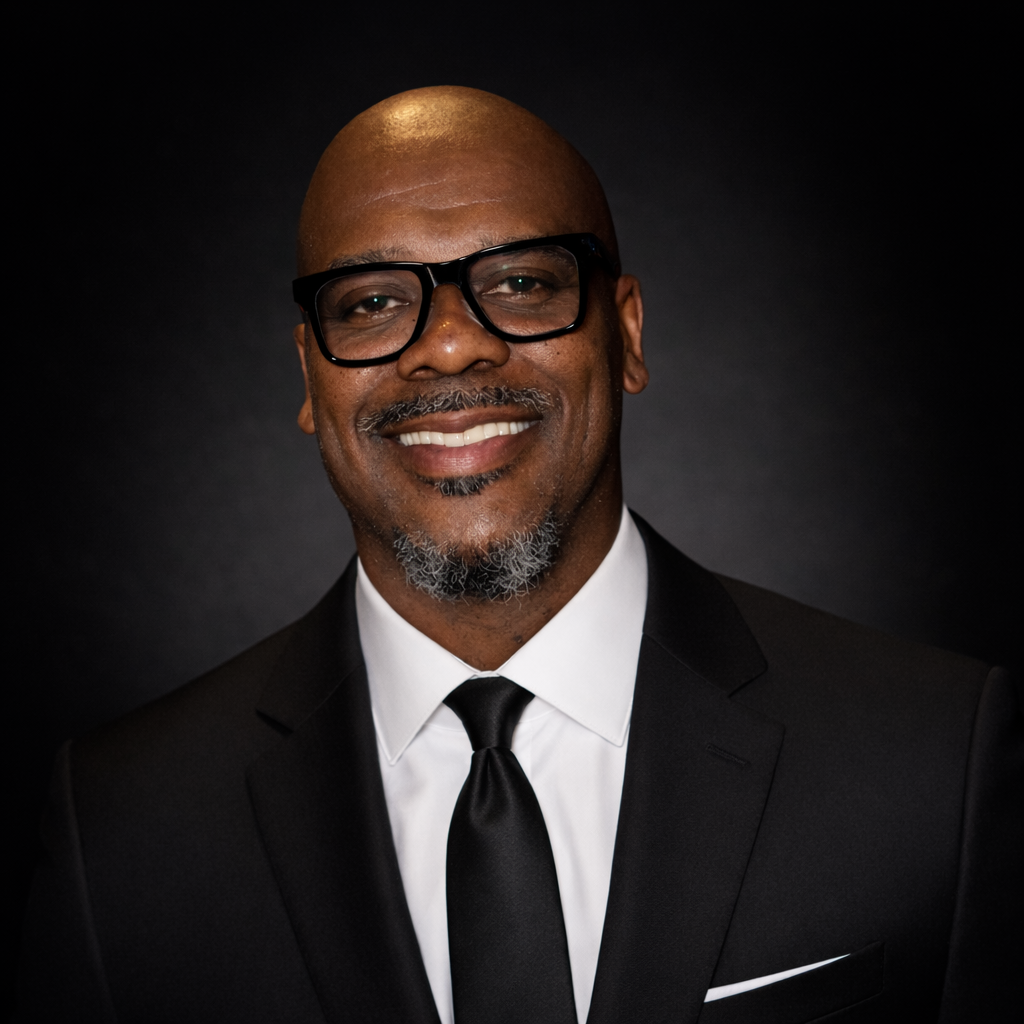 Portrait of Pastor Terrence M. Higgs Sr., founder of DiscipleRealm